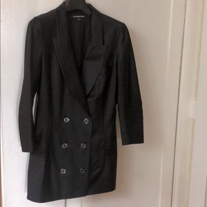 Alexander Wang slim fitted black blazer